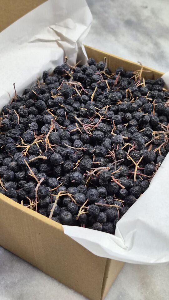Orta Kuru Aronya 1000 g – Karton Kutu Ambalaj